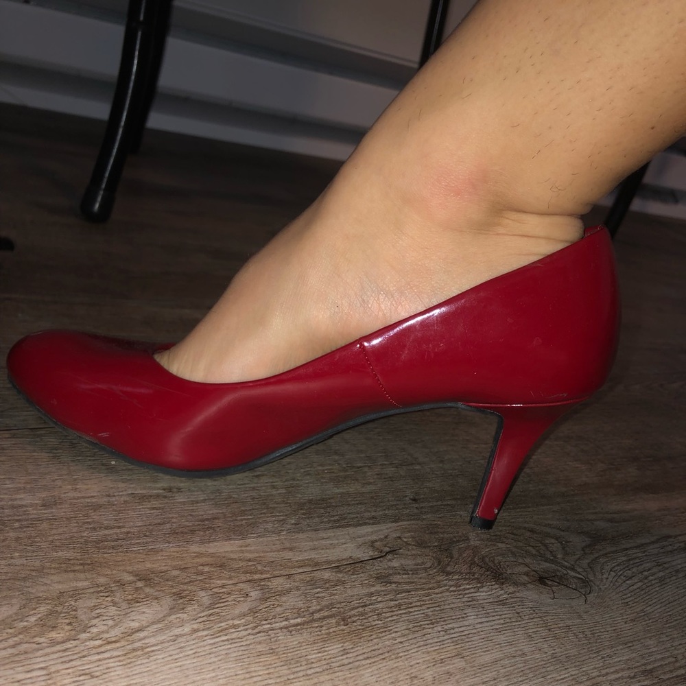 Red Heels, Size 9